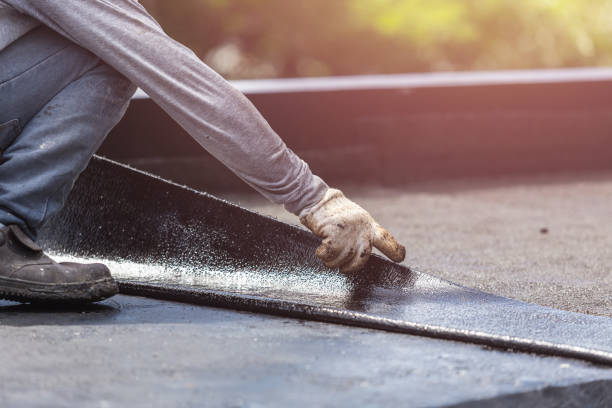 Professional Crawl Space Encapsulation technician working in Wakeman, OH